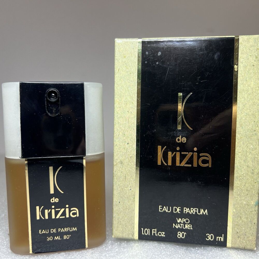 Vtg 80s K De Krizia Eau De Parfum Spray 1oz Original Formula Hoffmann-La Roche